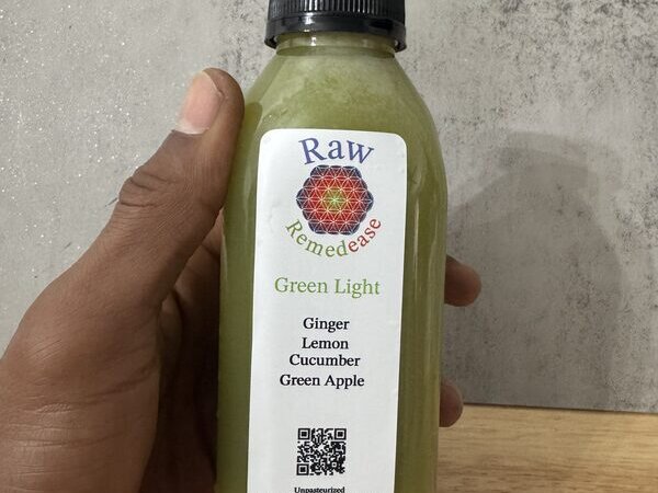 Green Light juice — Cucumber, Green Apple, Lemon, Ginger